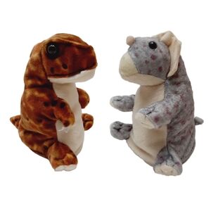 🍒4 for $20🍒 Wild Republic Reversible Dinosaur Plush Soft Kids Toy